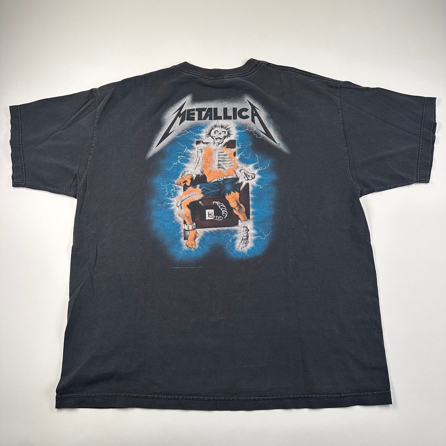 Vintage 1994 Metallica Shirt XL Ride The Lightning