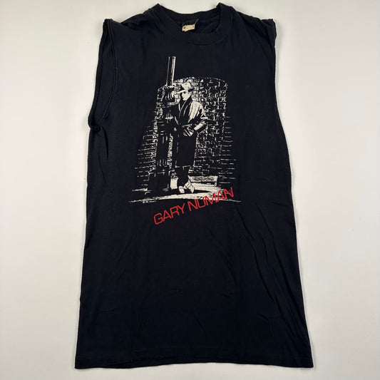 Vintage 1982 Gary Numan Sleeveless Shirt Medium Assassin