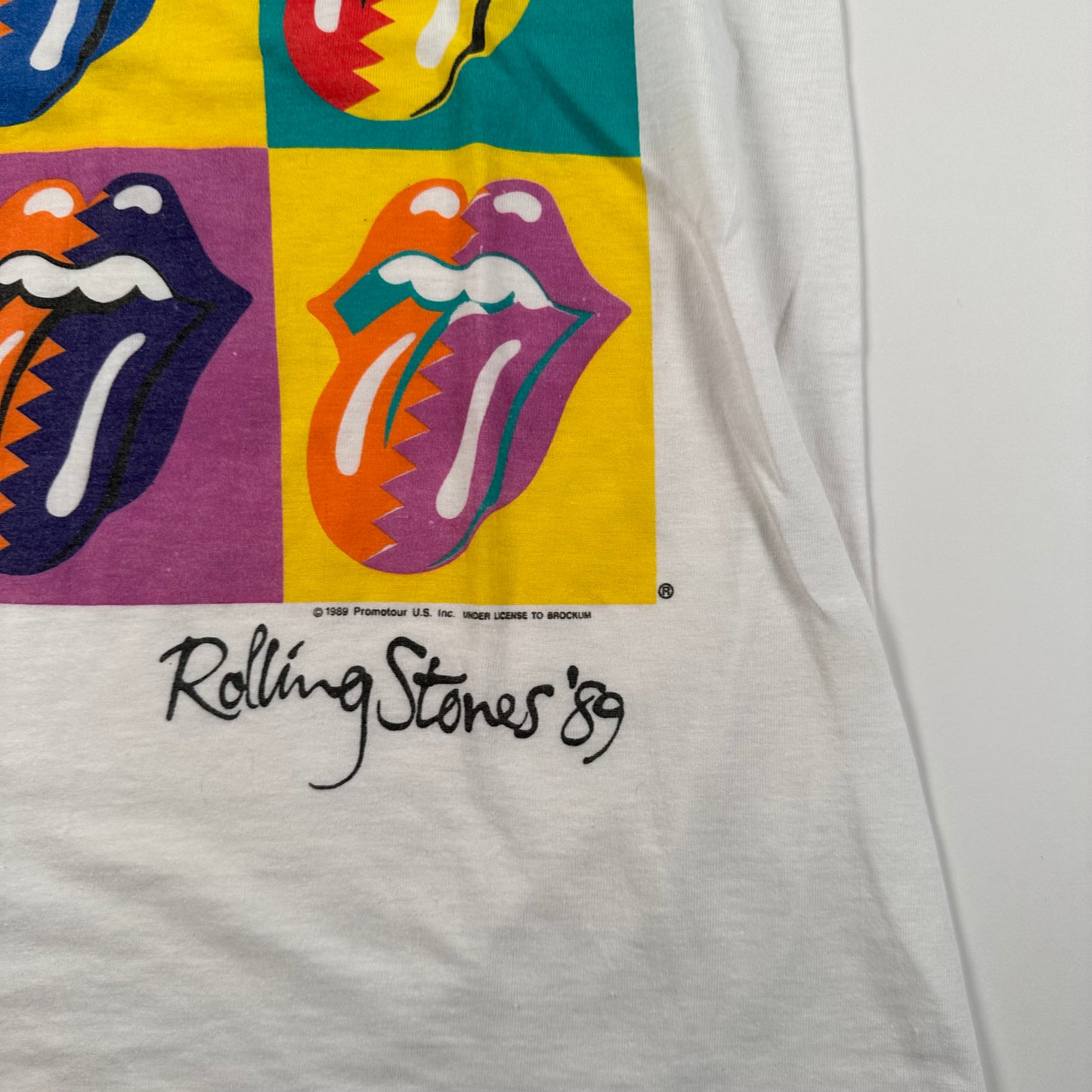 Vintage 1989 Rolling Stones Shirt Large