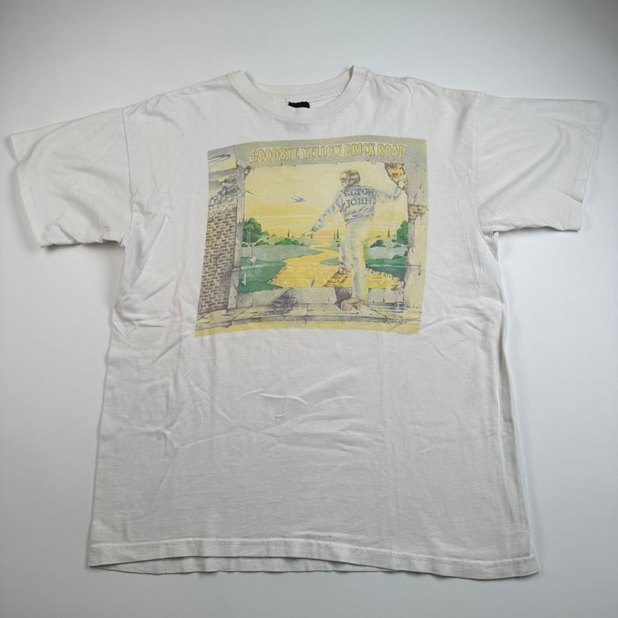 Vintage 1997 Elton John Shirt Large Goodbye Yellow Brick Road