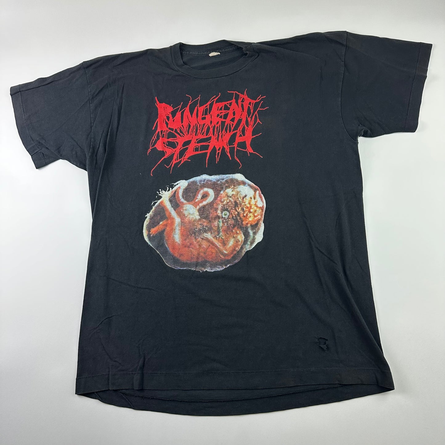 Vintage 90s Pungent Stench Shirt XL Fetus