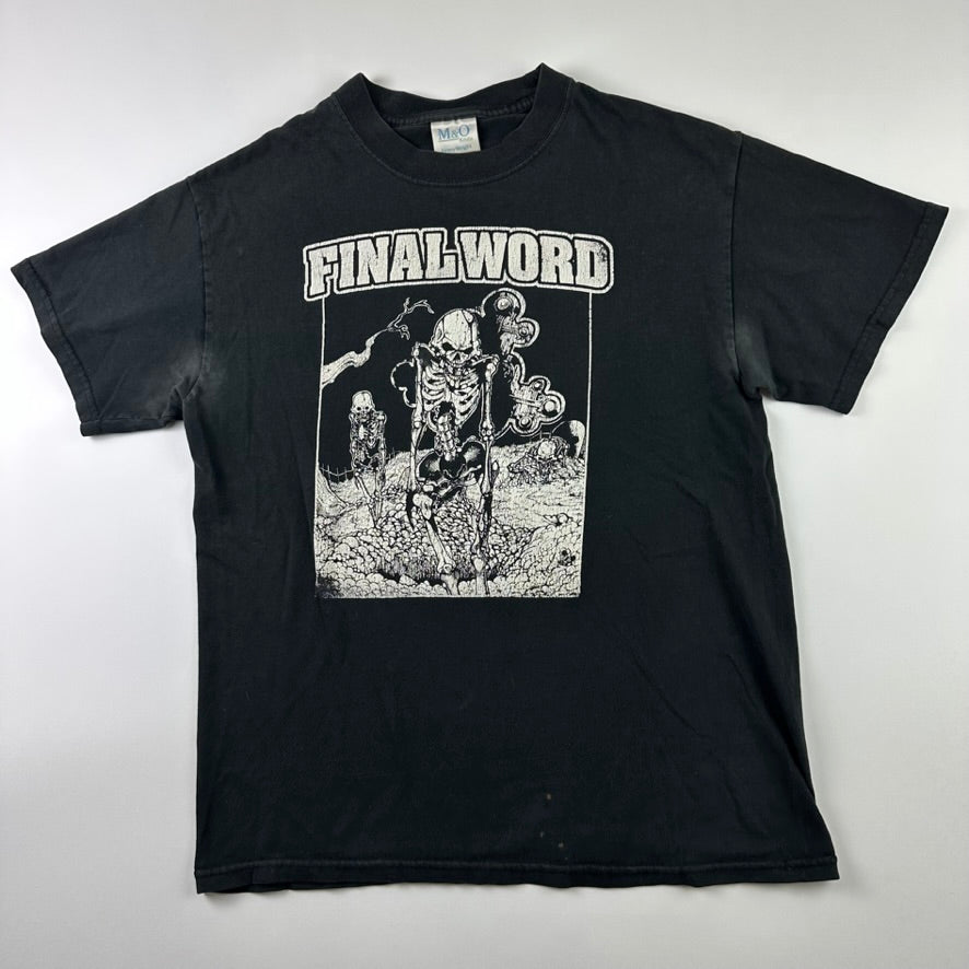 Vintage 2000s Final Word Shirt Medium