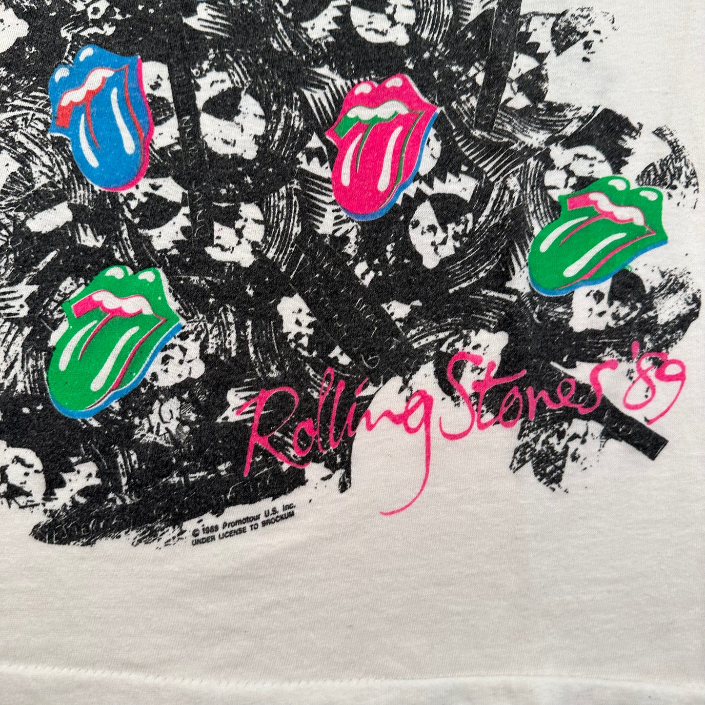 Vintage 1989 Rolling Stones Shirt Large