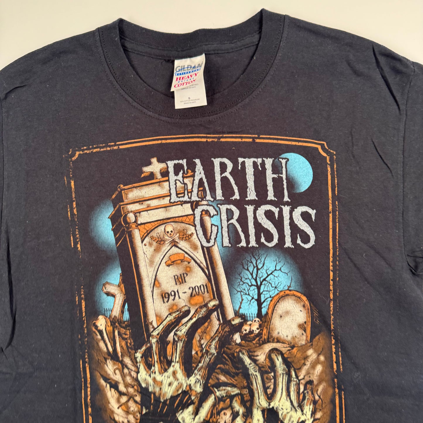 Vintage 2000s Earth Crisis Shirt Small Justice On Judgment Night