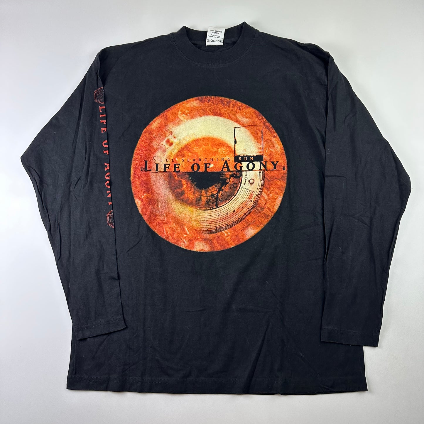 Vintage 1997 Life Of Agony Long Sleeve Shirt XL Soul Searching Sun