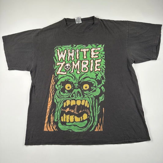 Vintage 1992 White Zombie Shirt XL La Sexorcisto