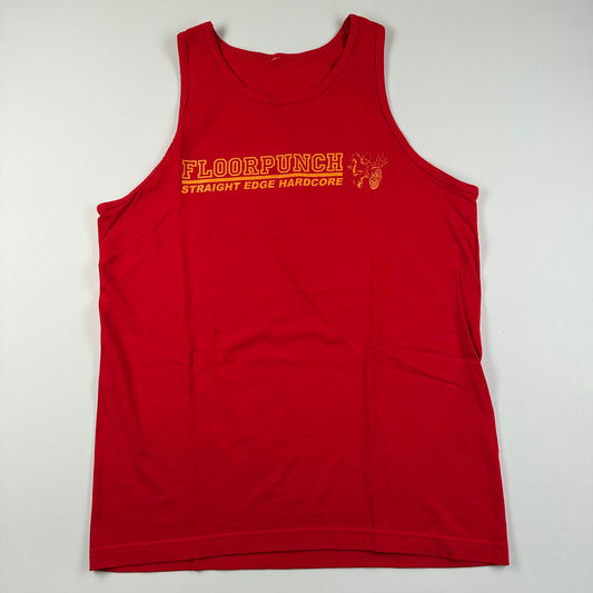 Floorpunch Tank Top Shirt Large Straight Edge