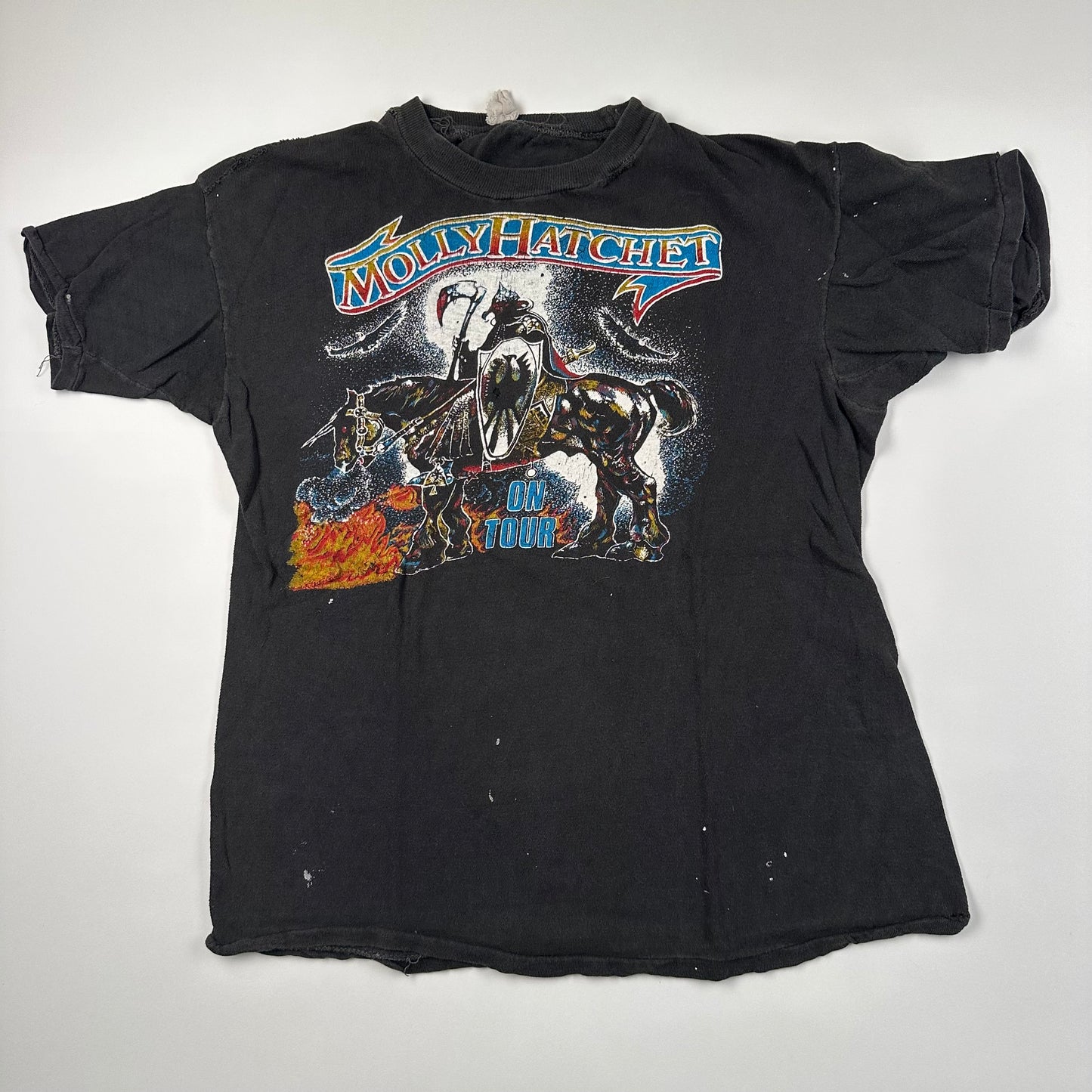 Vintage 70s Molly Hatchet Shirt Small