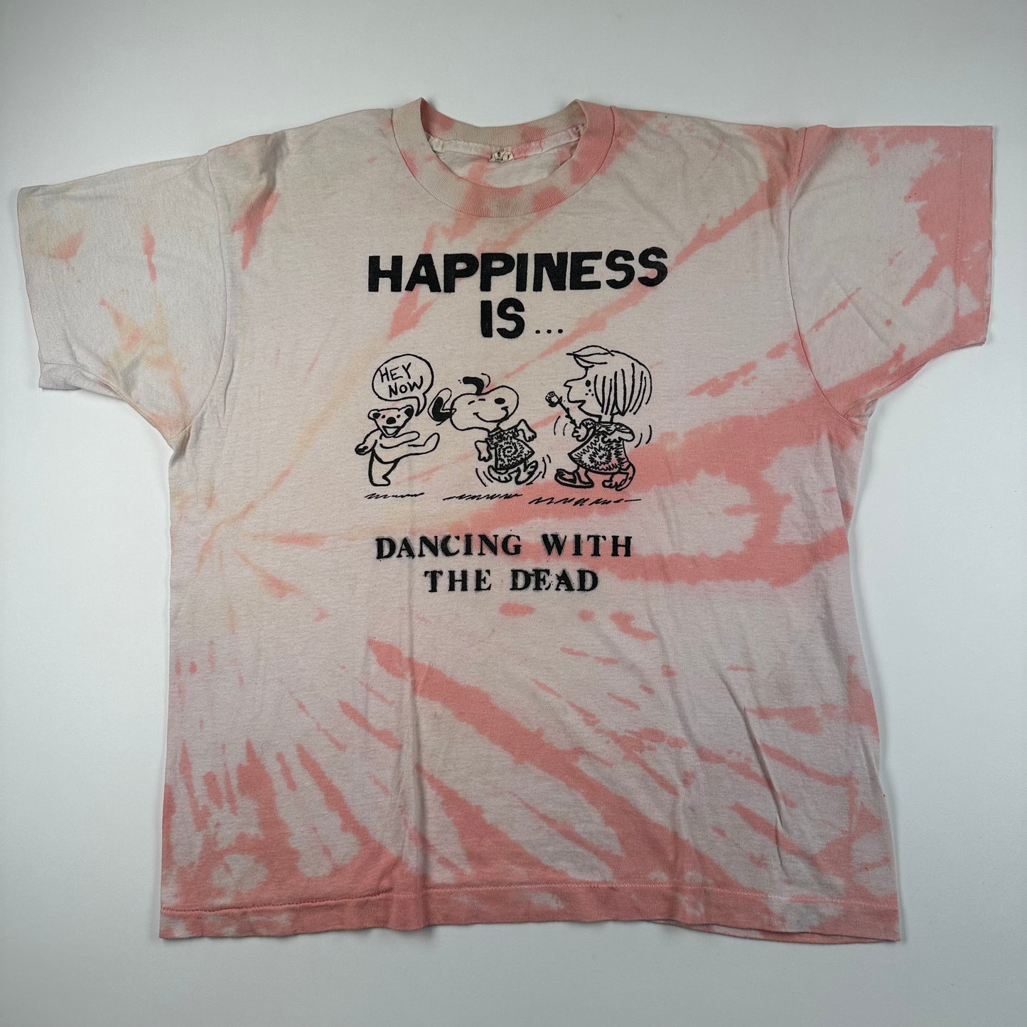 Vintage 80s Grateful Dead Shirt XL Happiness Is