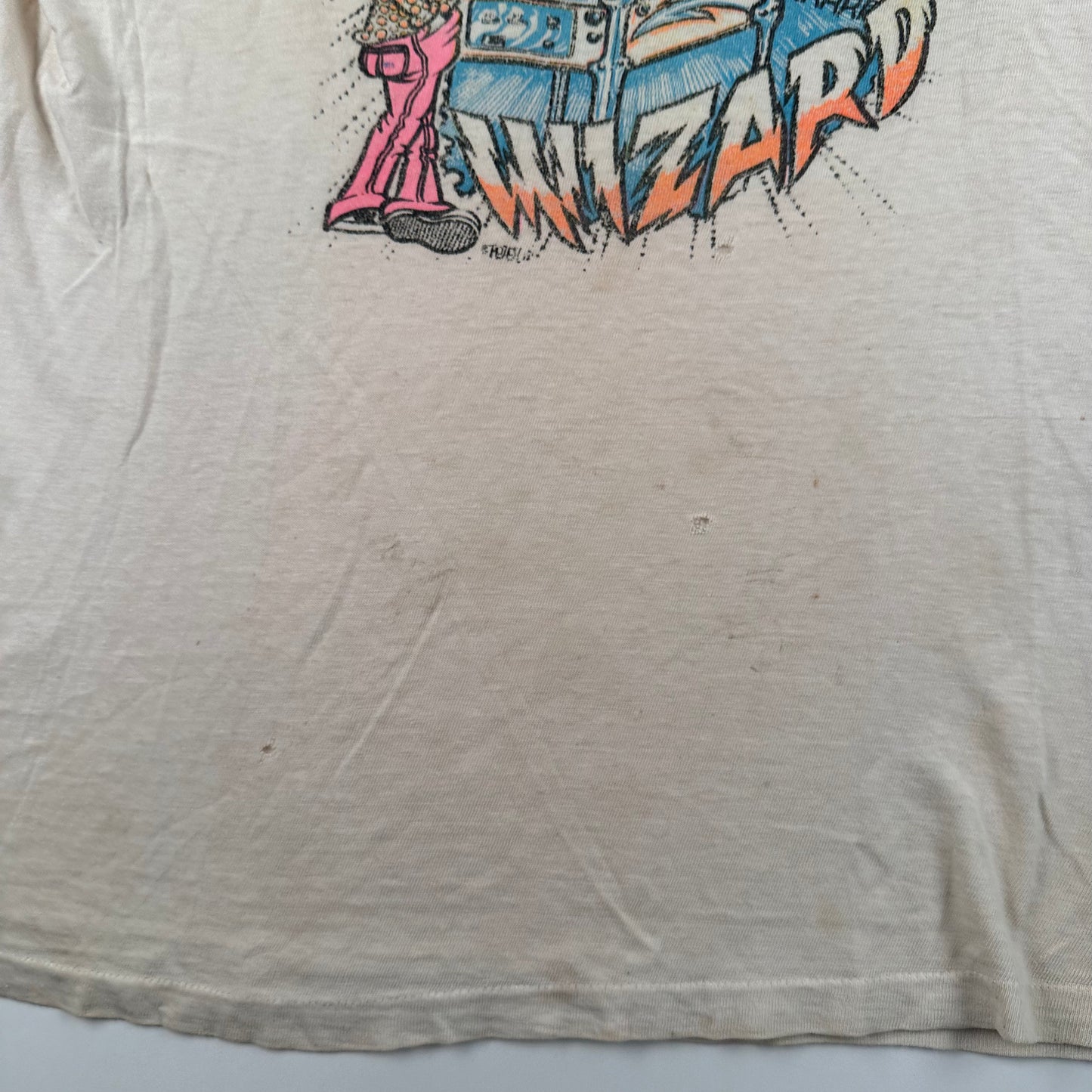 Vintage 70s Pinball Wizard Shirt Medium Let's Get Stoned