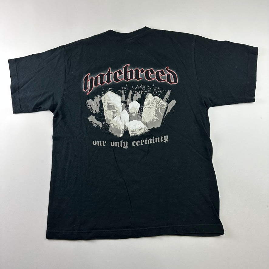 Vintage 2000s Hatebreed Shirt Medium Our Only Certainty