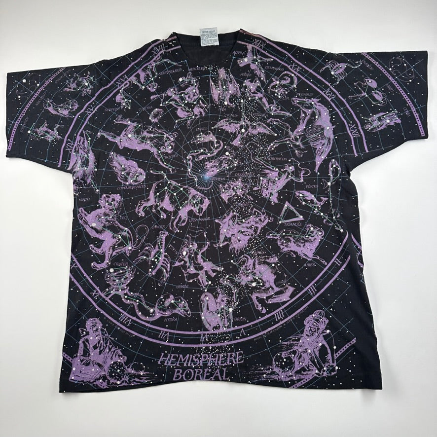 Vintage 1993 Hemisphere Boreal Shirt XL Constellations