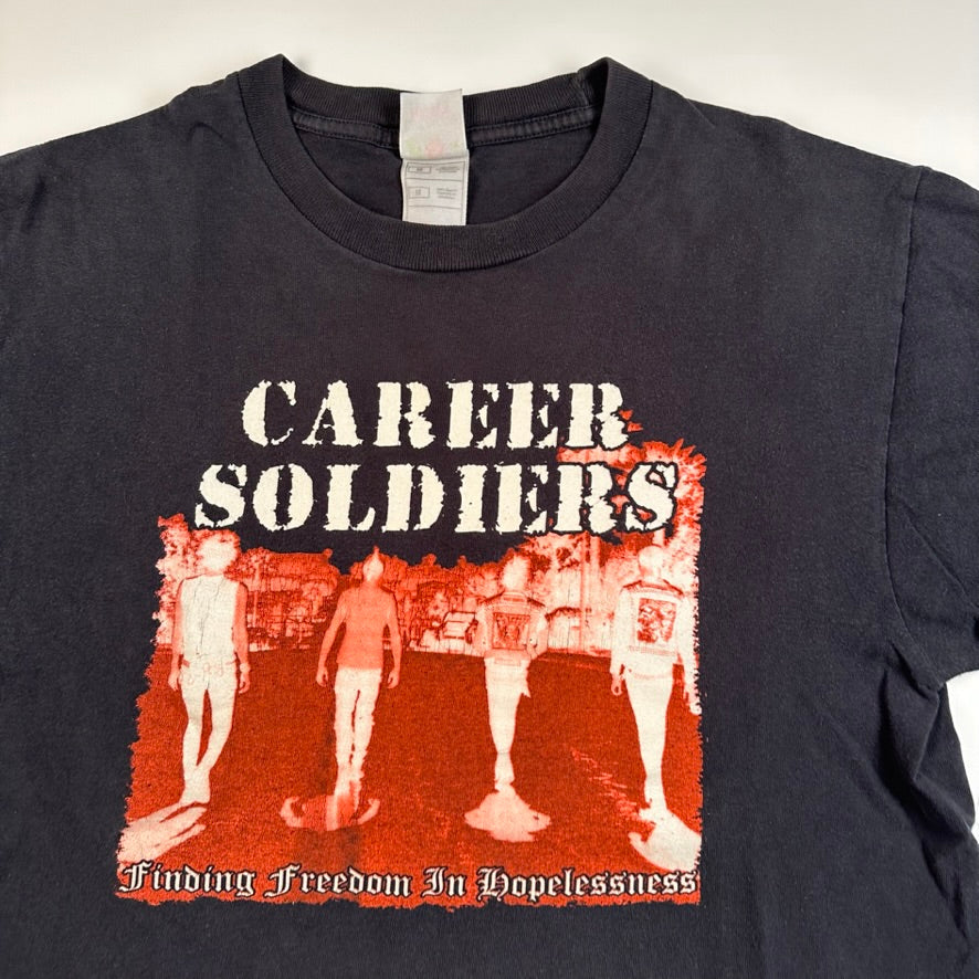 Vintage 2000s Career Soldiers Shirt Medium Finding Freedom