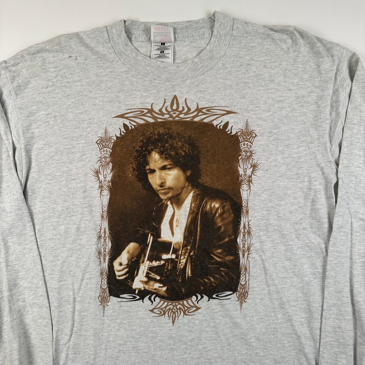 Vintage 1997 Bob Dylan Long Sleeve Shirt Large