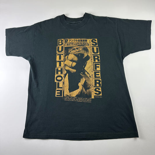 Vintage 90s Butthole Surfers Shirt XL Don Rock