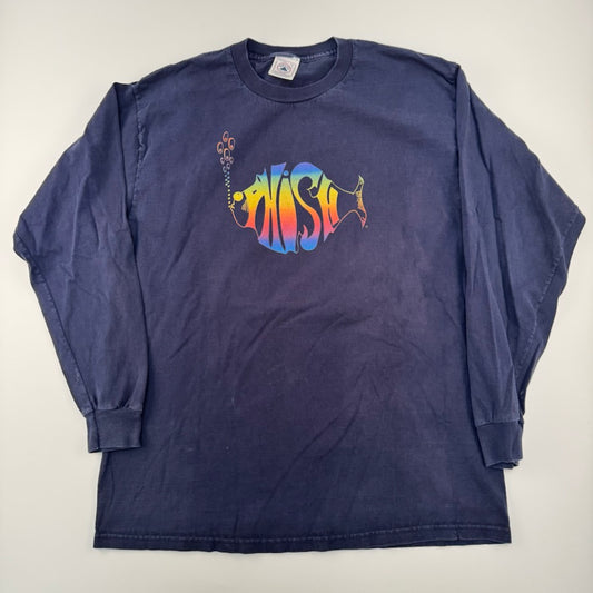 Vintage 90s Phish Long Sleeve Shirt Large