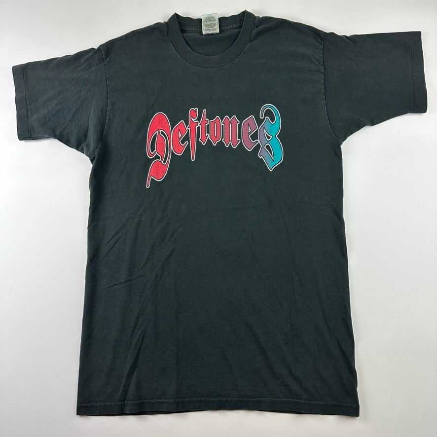 Vintage 90s Deftones Shirt Large Rainbow