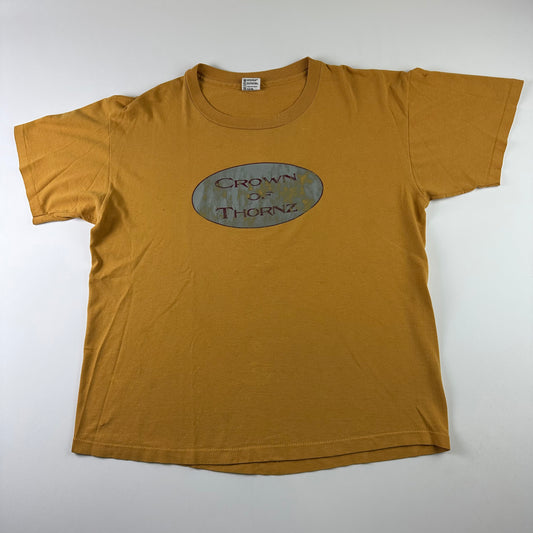 Vintage 90s Crown Of Thornz Shit XL Train Yard Blues