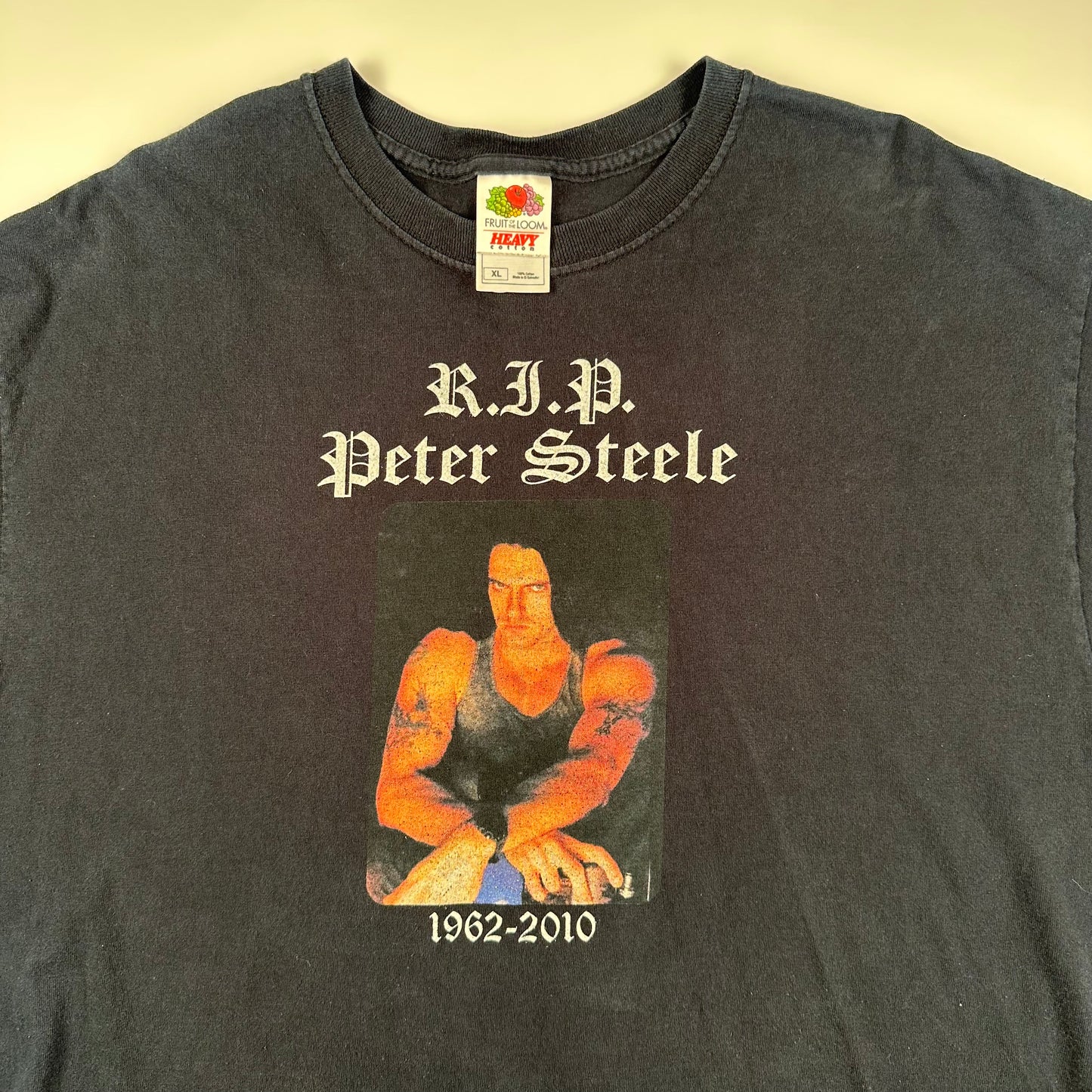 2010 RIP Peter Steele Shirt XL 1962-2010 Type O Negative