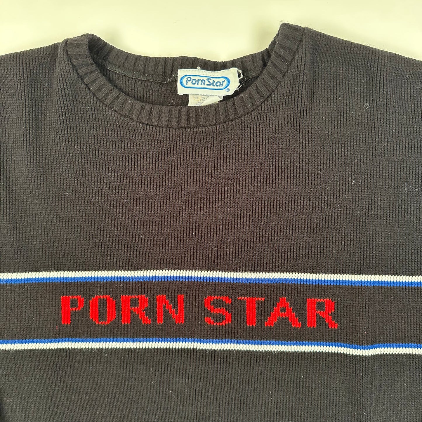 Vintage 90s Porn Star Sweater XL