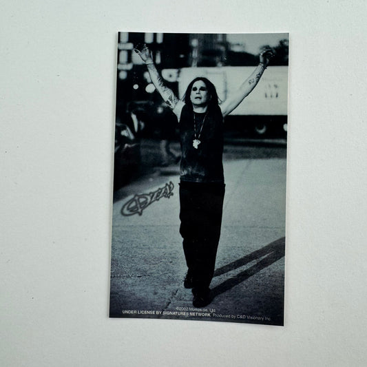 Vintage 2002 Ozzy Osbourne Sticker