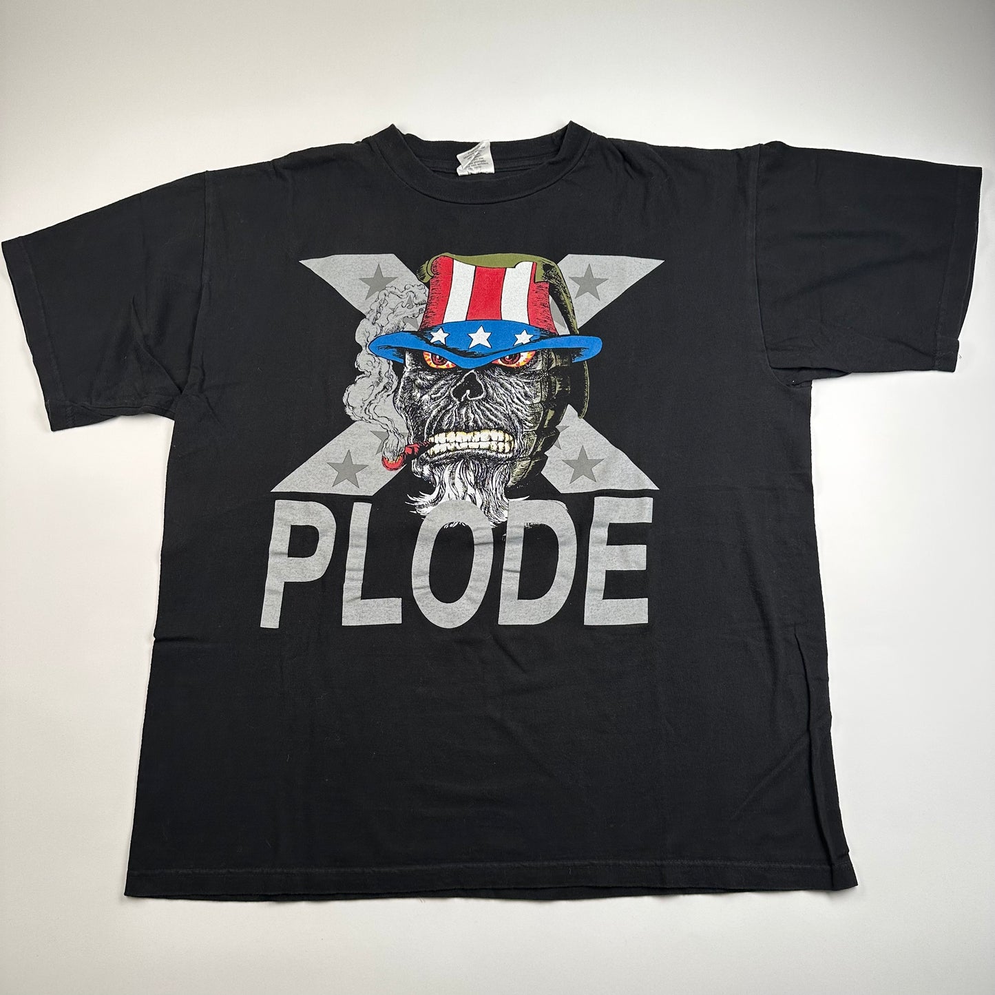 Vintage 90s M.O.D. Shirt XL Plode Method Of Destruction