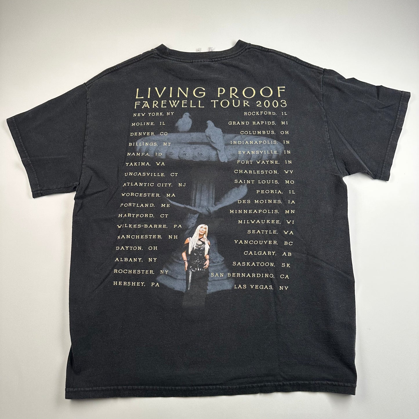 Vintage 2003 Cher Shirt Large Farewell Tour