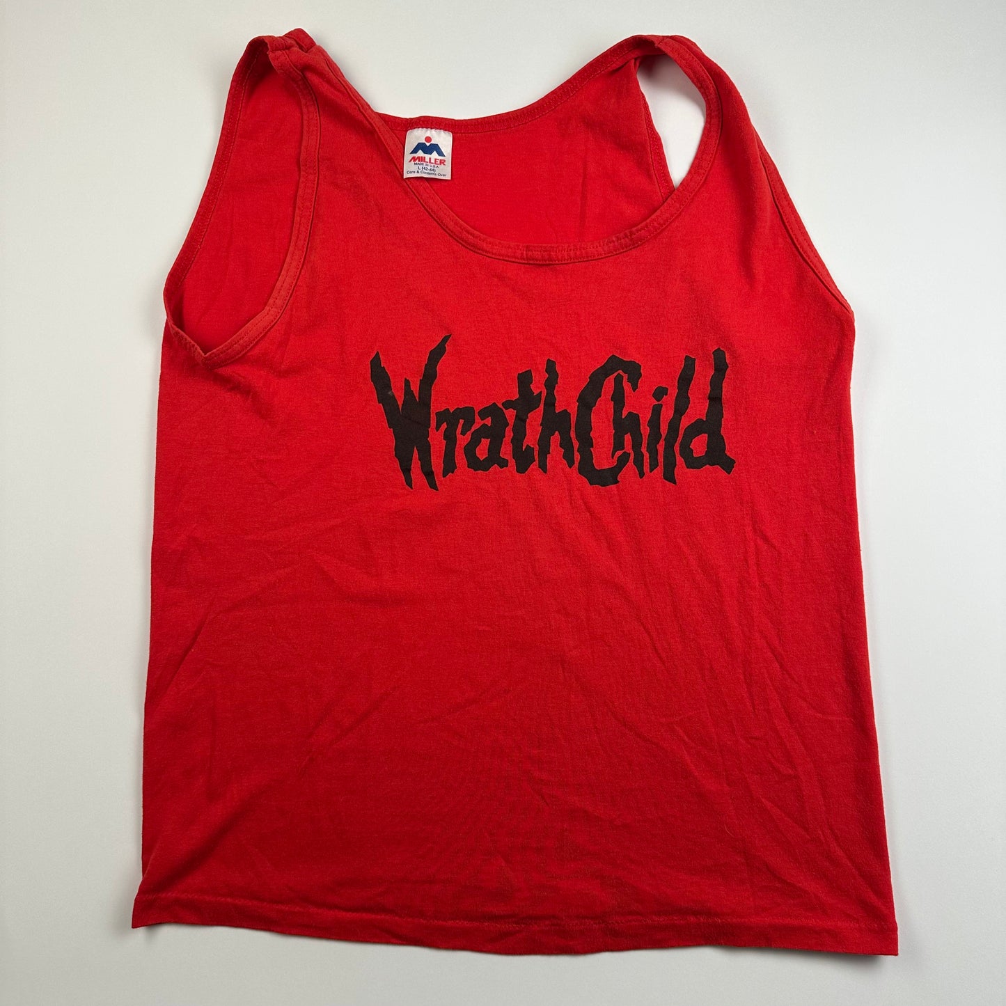 Vintage 80s Wrath Child Tank Top Shirt Large