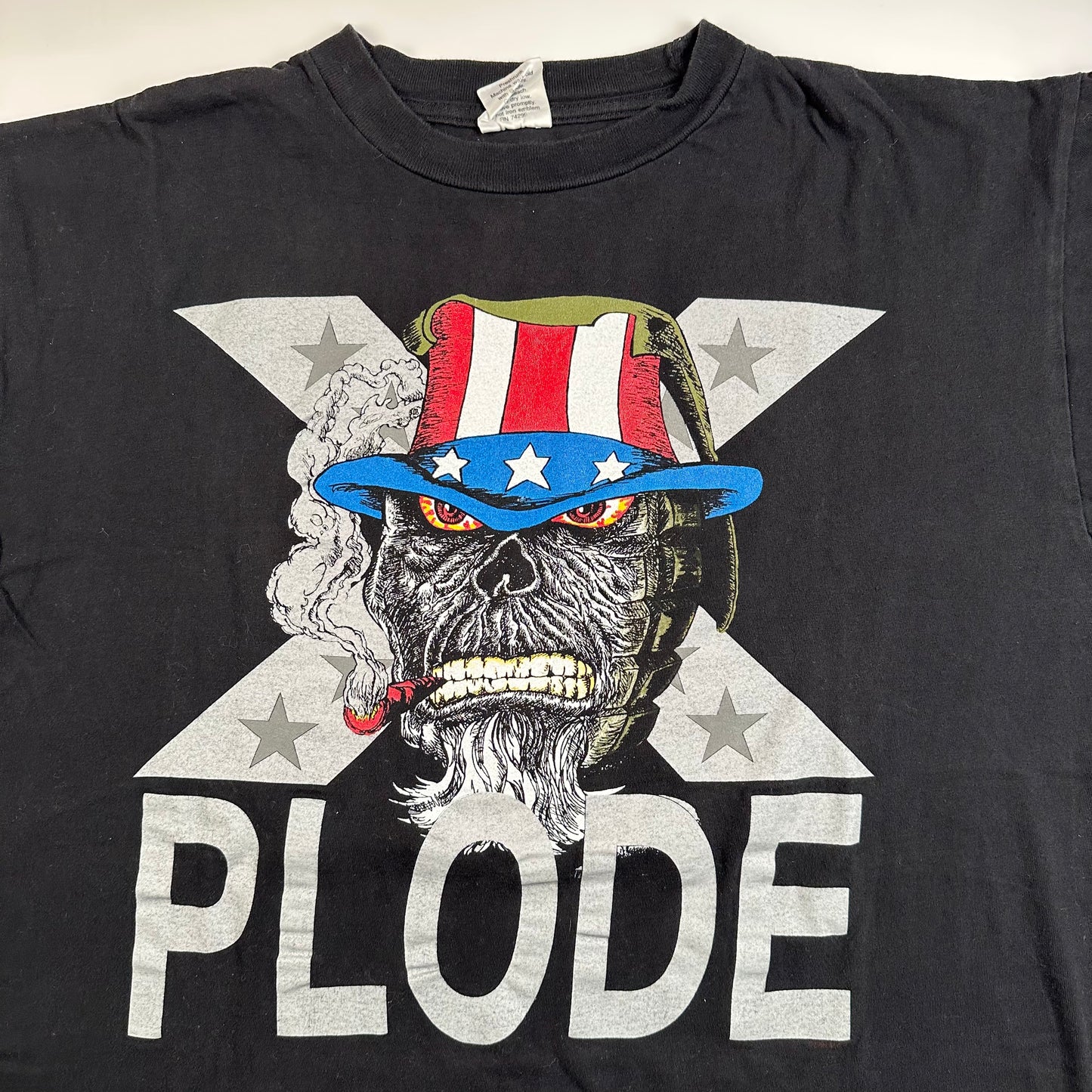 Vintage 90s M.O.D. Shirt XL Plode Method Of Destruction