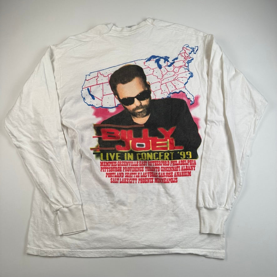 Vintage 1999 Billy Joel Long Sleeve Shirt XL