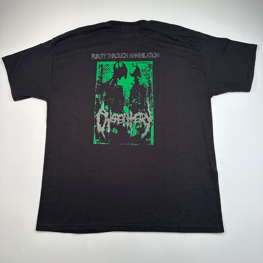 Vintage 2000s Dysentery Shirt XL Purity Through Annihilation