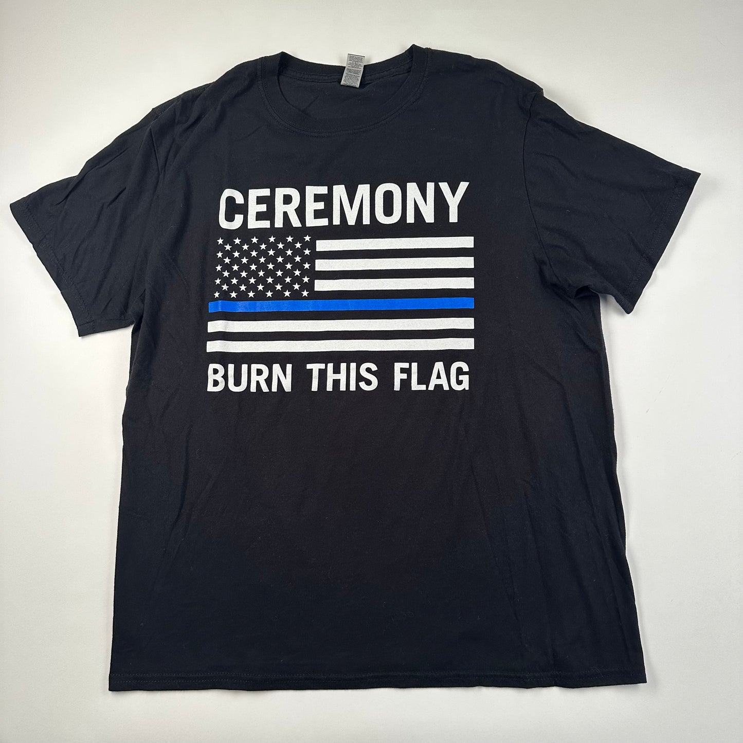 Ceremony Shirt Large Burn This Flag