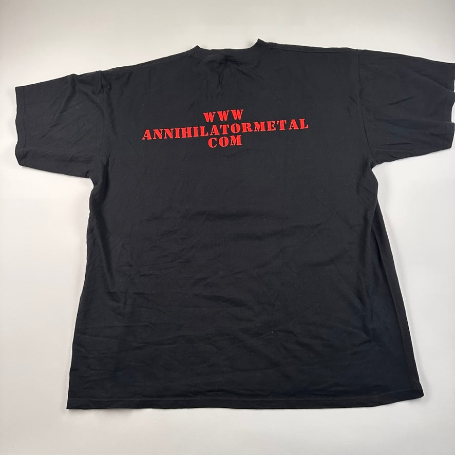 Vintage 2001 Annihilator Shirt XL Carnival Diablos