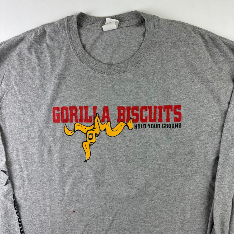 Gorilla Biscuits Long Sleeve Shirt XL Hold Your Ground