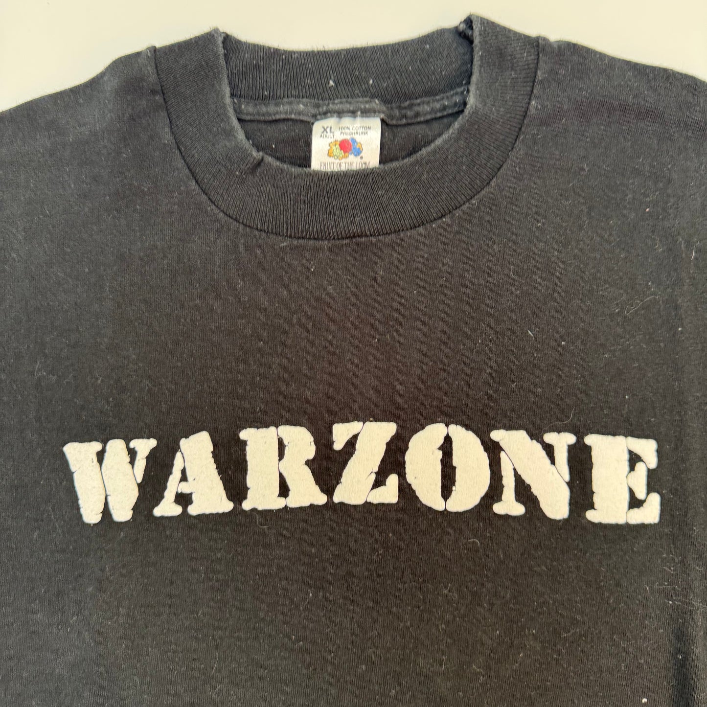 Vintage 90s Warzone Shirt XL  United We Stand