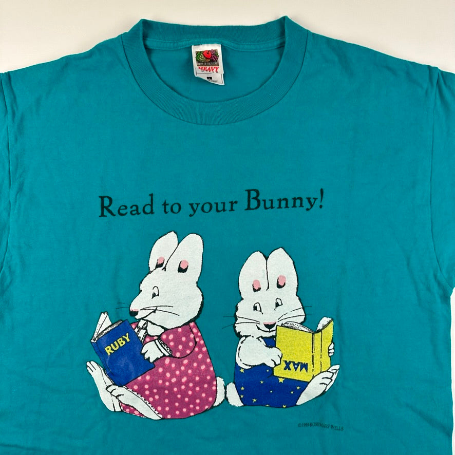 Vintage 1999 Max And Ruby Shirt Large Read To Your Bunny!