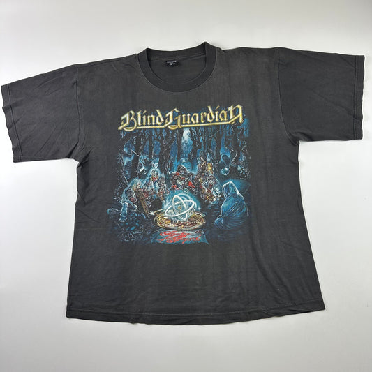 Vintage 90s Blind Guardian Shirt XL Somewhere Far Beyond