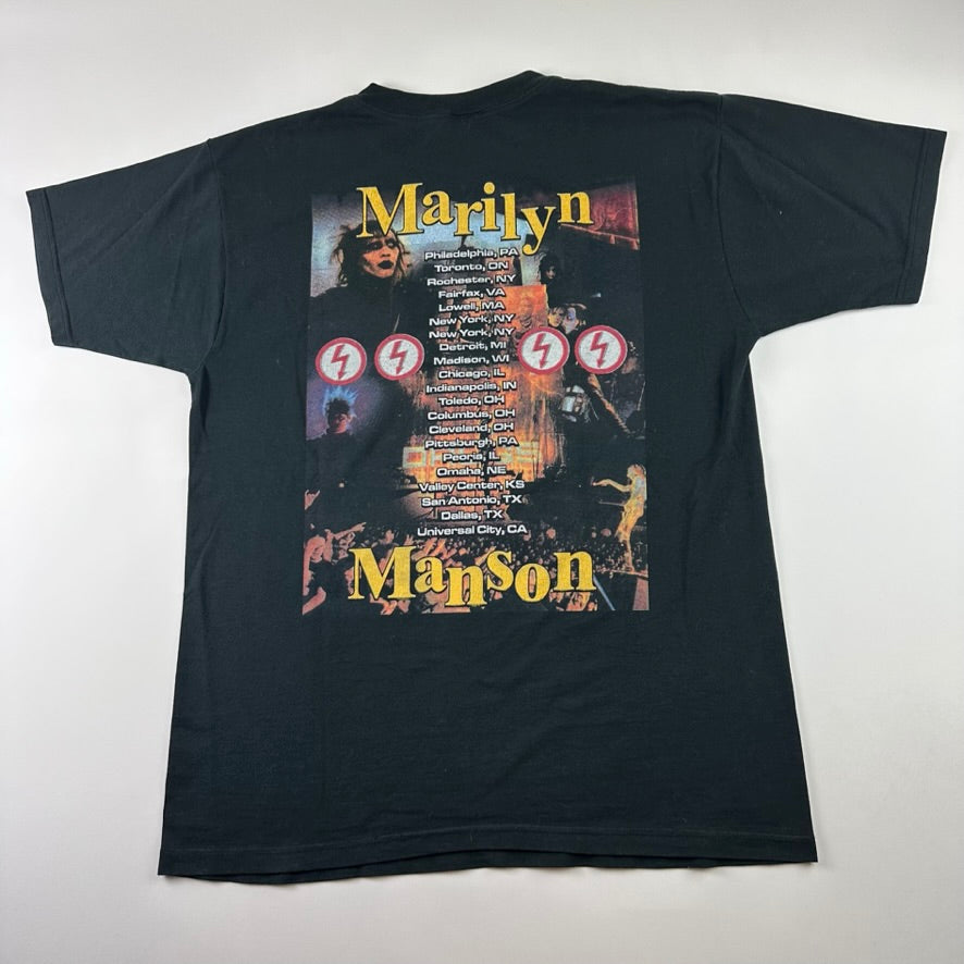 Vintage 90s Marilyn Manson Shirt Large Rap Tee