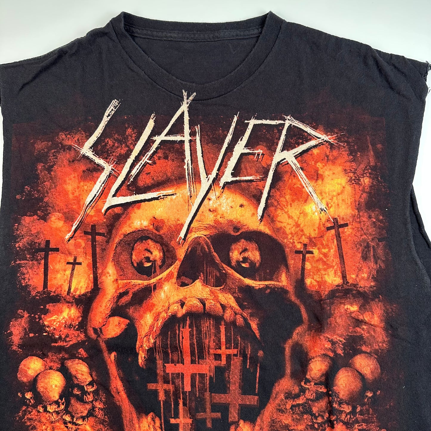 2011 Slayer Sleeveless Shirt XL