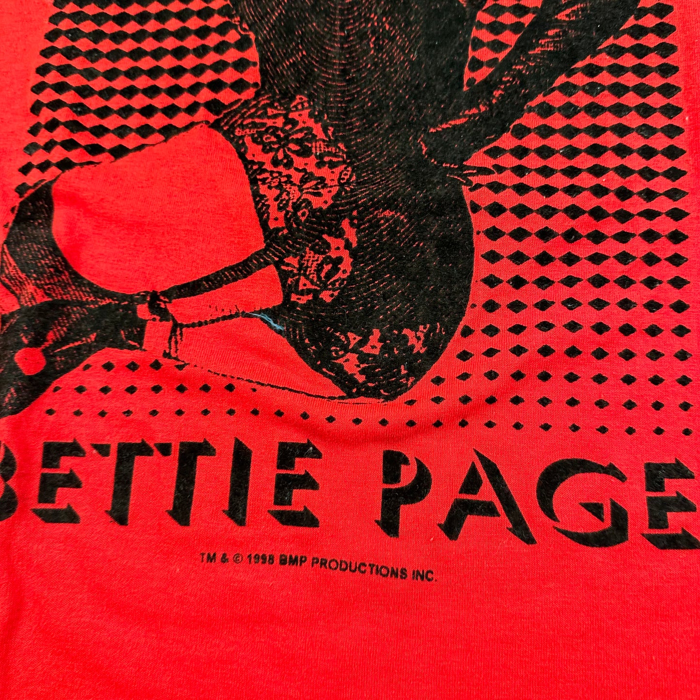 Vintage 1998 Bettie Page Shirt Large Mosquitohead