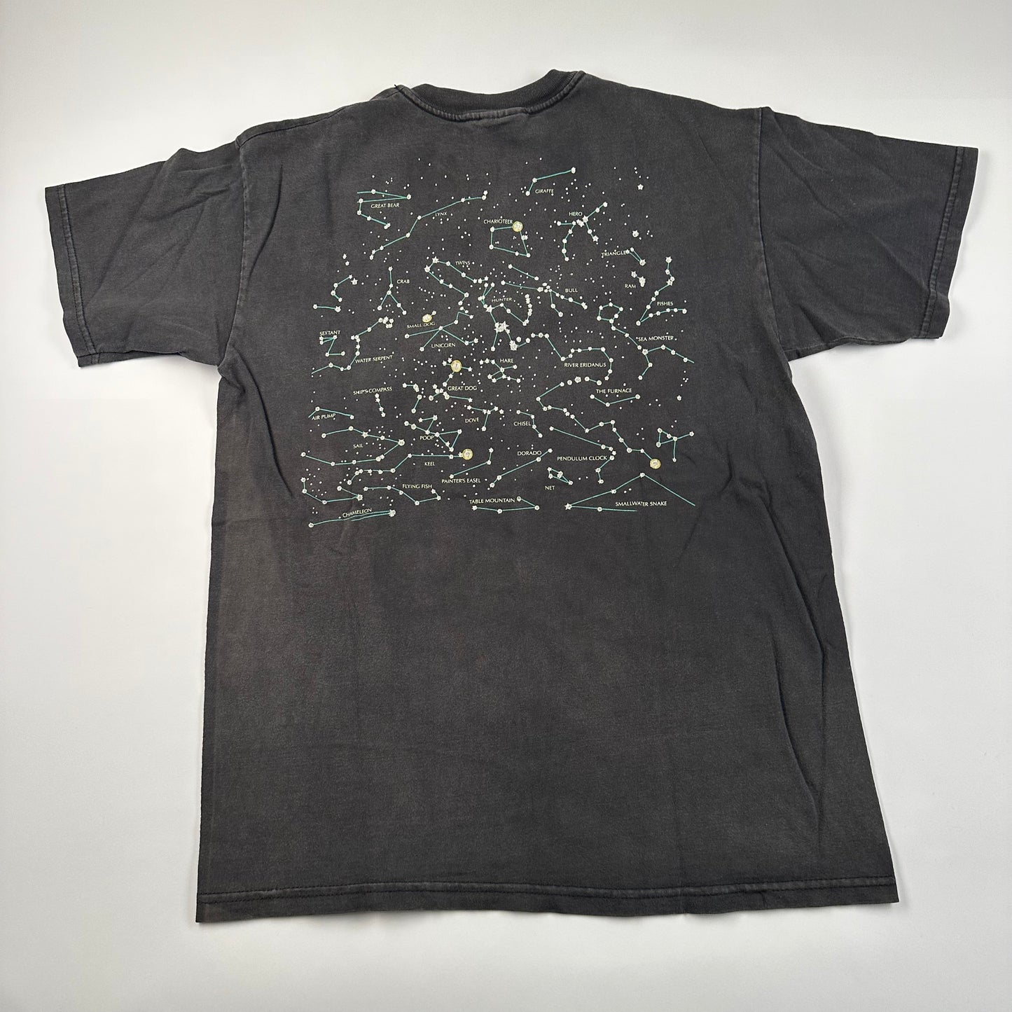 Vintage 90s Heavenly Bodies Shirt Small Stars Constellations