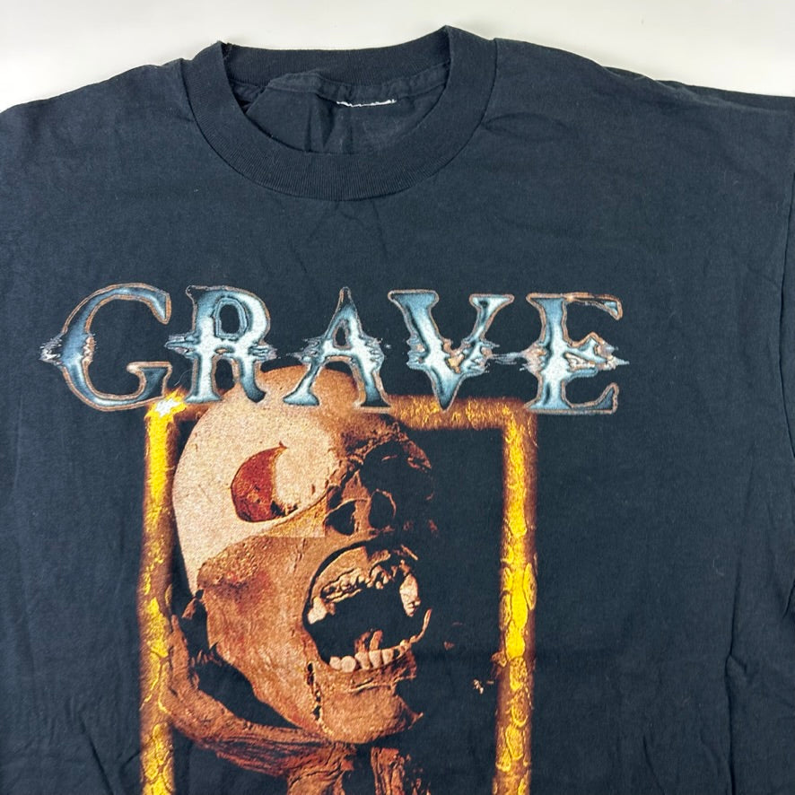 Vintage 1996 Grave Shirt XL Hating Life