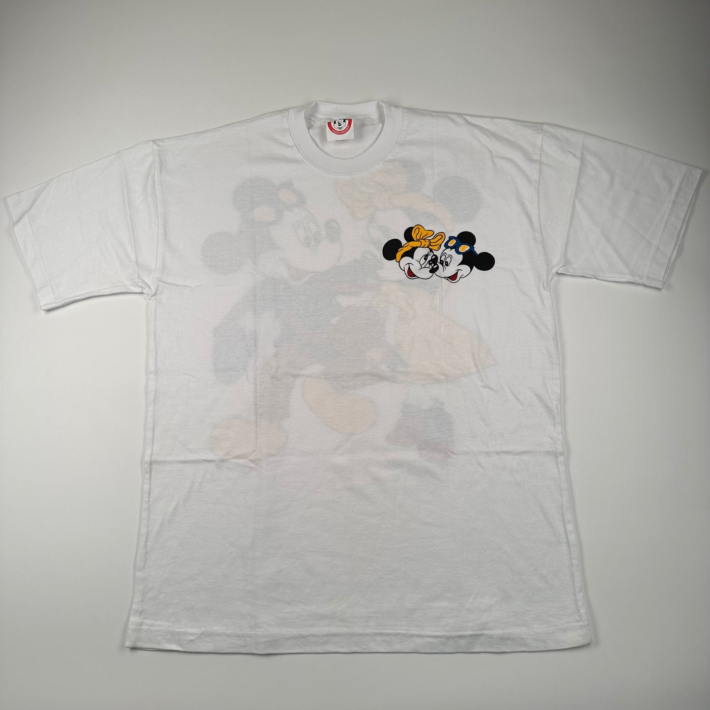 Vintage 90s Mickey Mouse Minnie Mouse Shirt Large