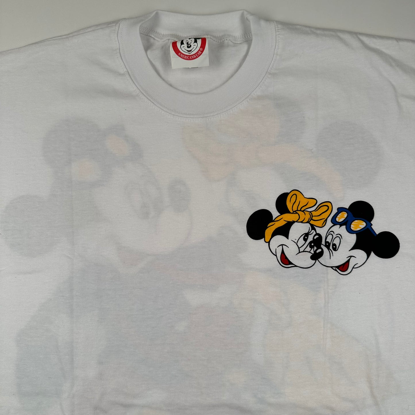 Vintage 90s Mickey Mouse Minnie Mouse Shirt Large