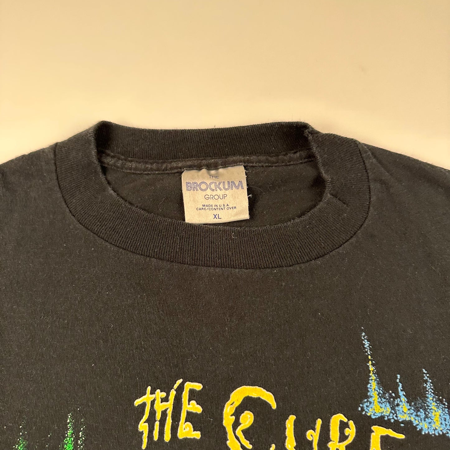 Vintage 1986 The Cure Shirt XL Inbetween Days