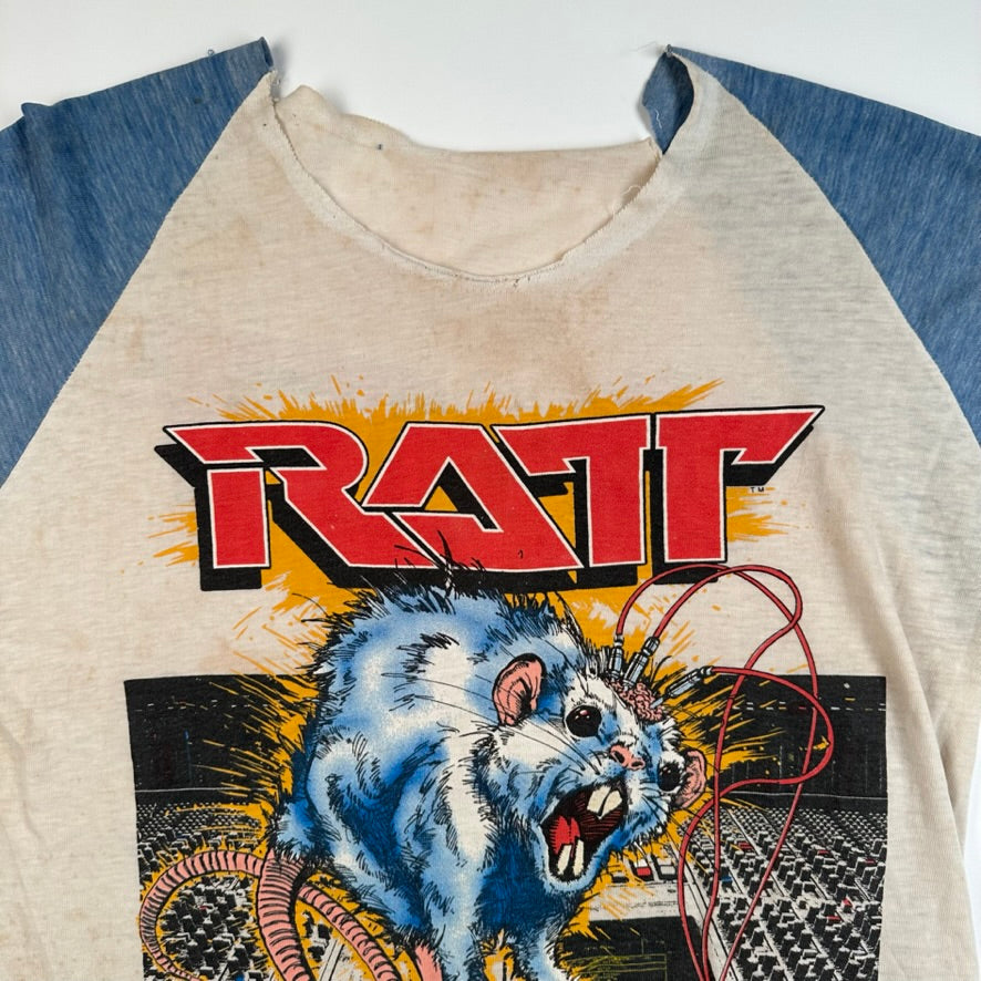 Vintage 1984 Ratt Shirt Large N Roll