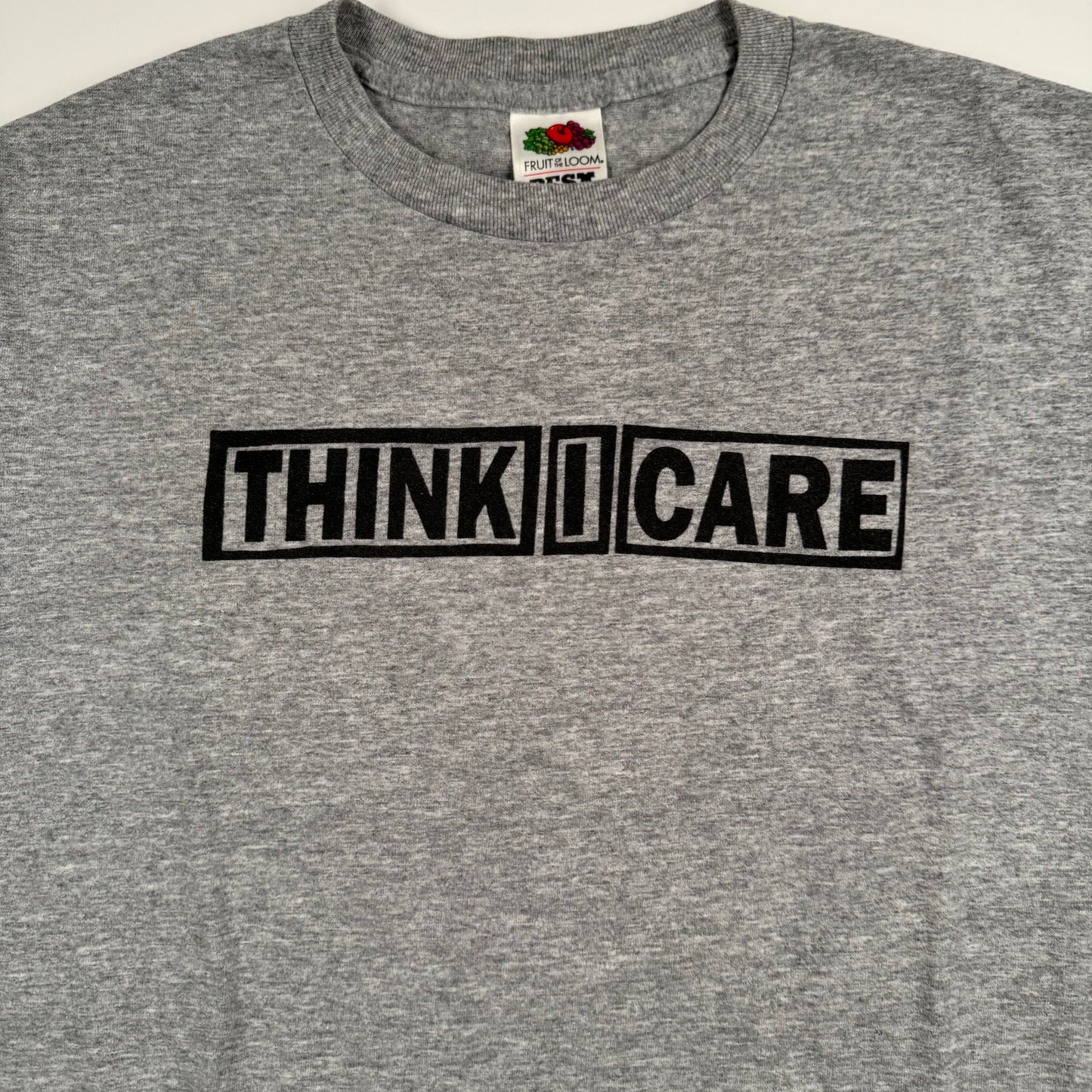 Vintage 2003 Think I Care Shirt Medium S/T