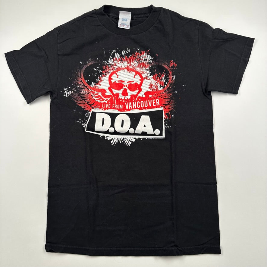 Vintage 2007 D.O.A. Shirt Small Live From Vancouver