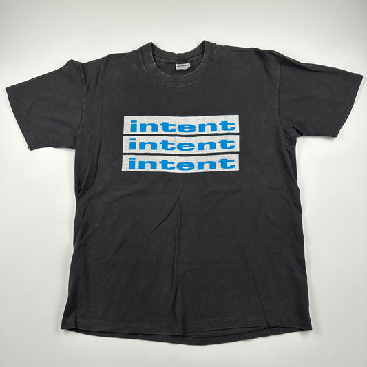 Vintage 90s Intent Shirt Large Sustain