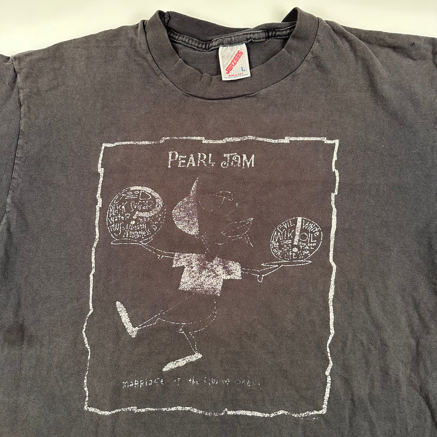 Vintage 1993 Pearl Jam Shirt Large Boundless